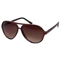 Supersmart aviator-model i skildpaddebrun...